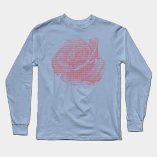 ASCII Rose Long Sleeve T-Shirt